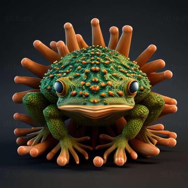 3D model Potamophylax coronavirus (STL)